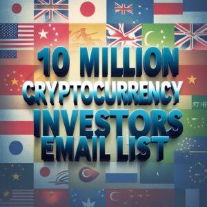 10 Million Cryptocurrency Investors email List
