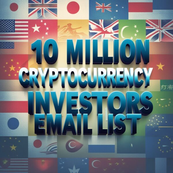 10 Million Cryptocurrency Investors email List