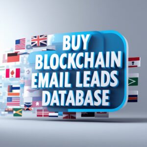 Buy Blockchain Email Leads Database