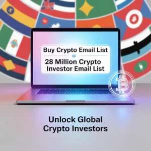 Buy Crypto Email List - 28 Million Crypto Investor Email List