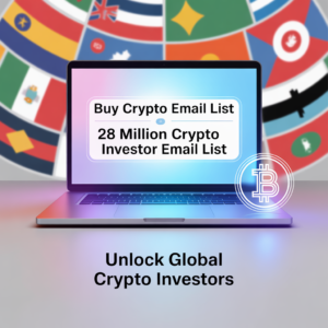 Buy Crypto Email List - 28 Million Crypto Investor Email List