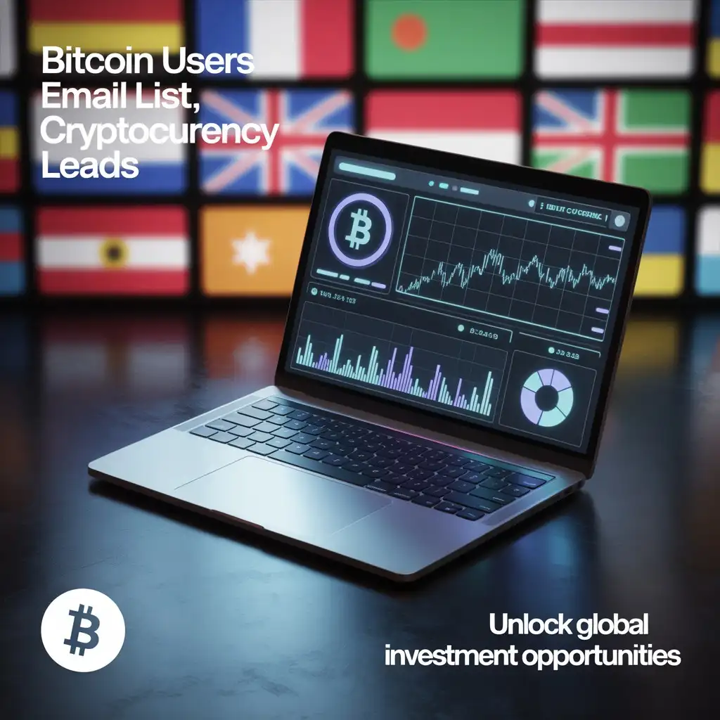 Bitcoin Users Email List, Cryptocurrency Investor Leads