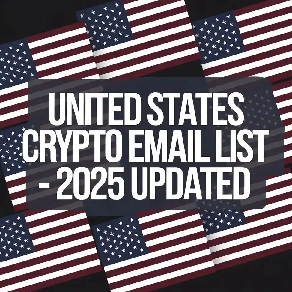 United States Crypto Email List - 2025 Updated