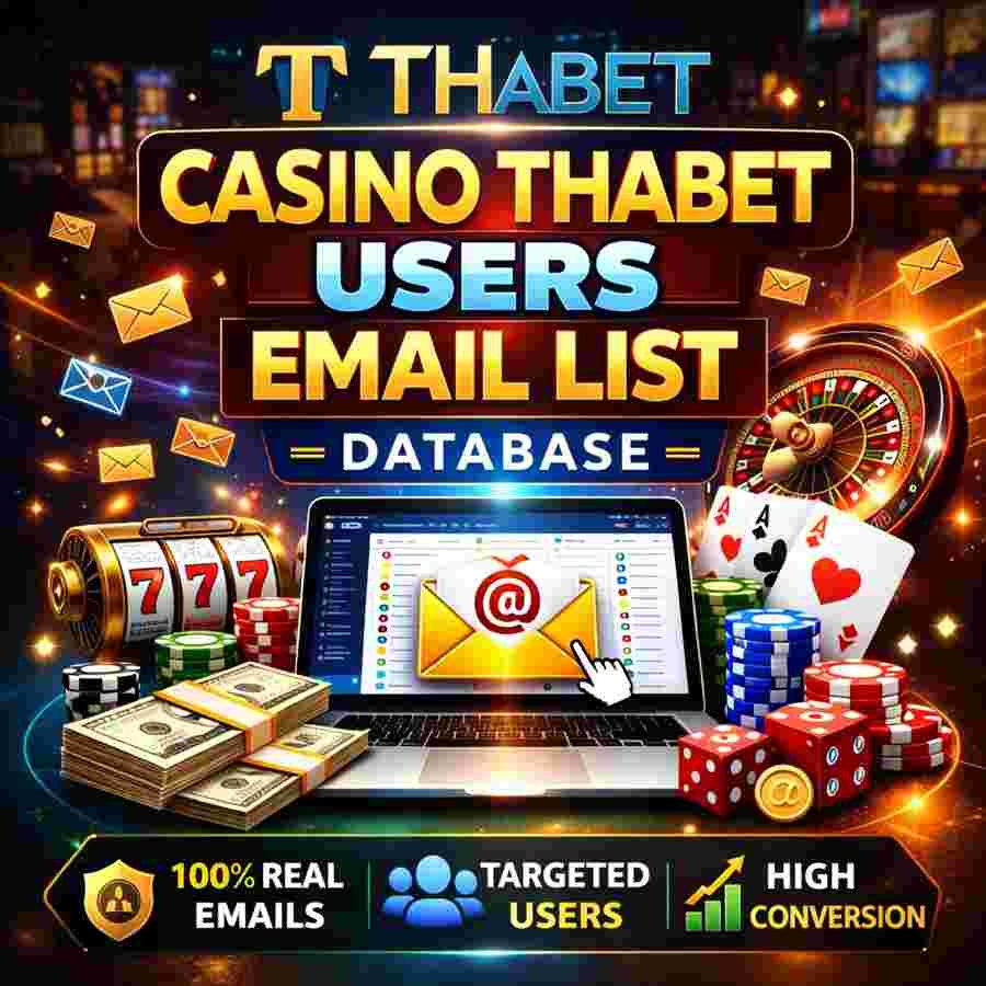 Casino Thabet Users Email List Database