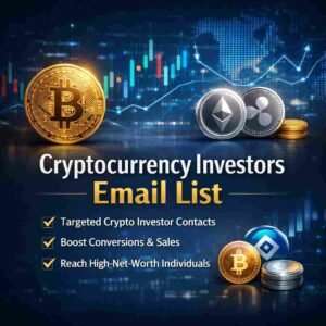 Cryptocurrency Investors Email List