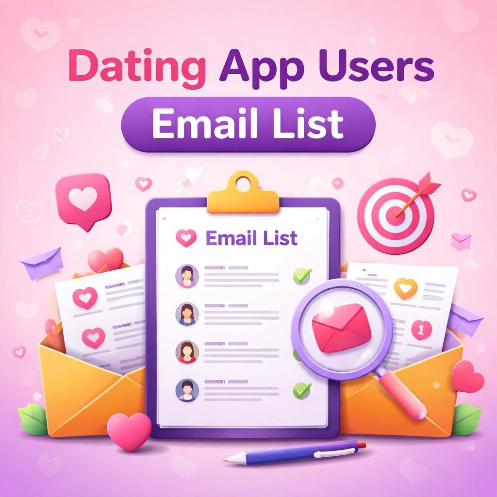 Dating App Users Email List