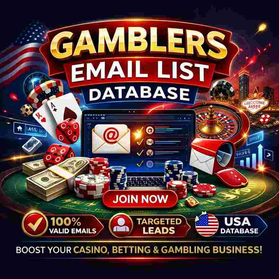 Gamblers Email List Database