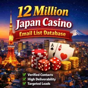 Japan casino Email List