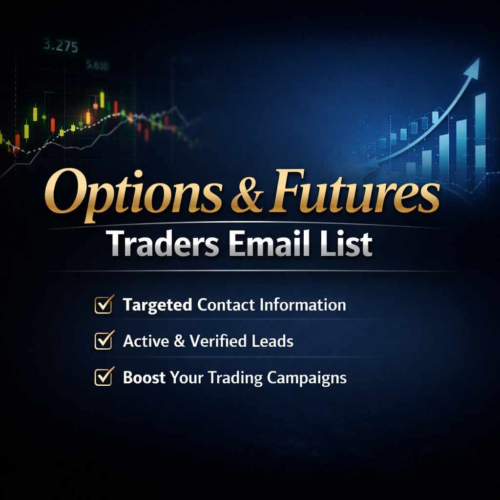 Options & Futures Traders Email List