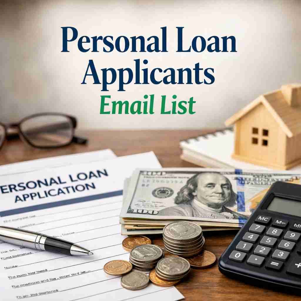 Personal Loan Applicants Email List