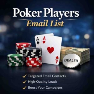 Poker Players Email List