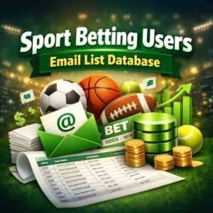 Sport Betting Users Email List Database