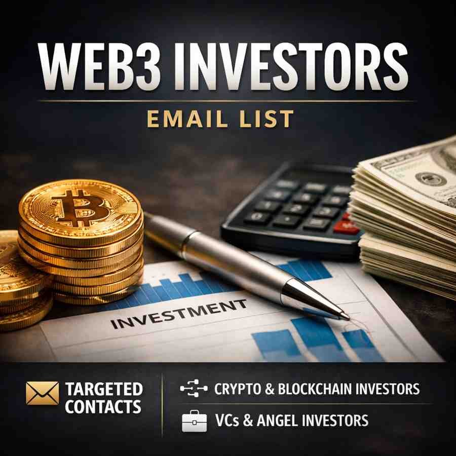 Web3 Investors Email List